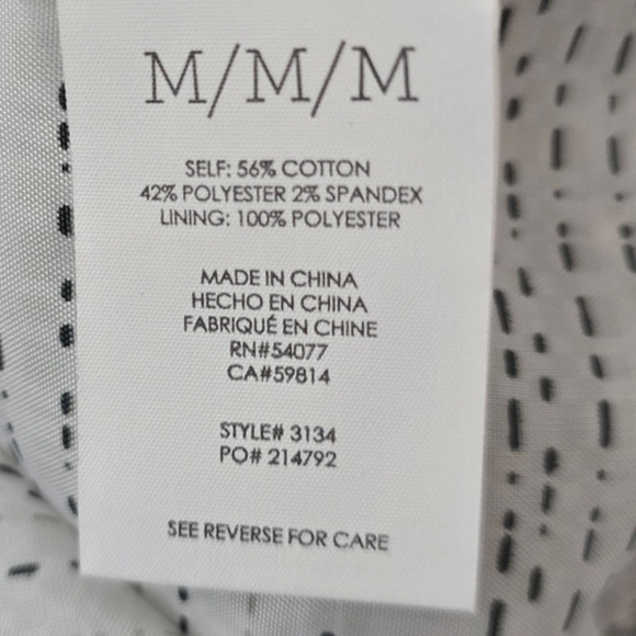 Cabi Long Line Animal Print Button Up Lightweight Women's Jacket M - Picture 6 of 6